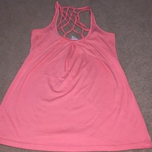 Coral/pink Nollie tank top